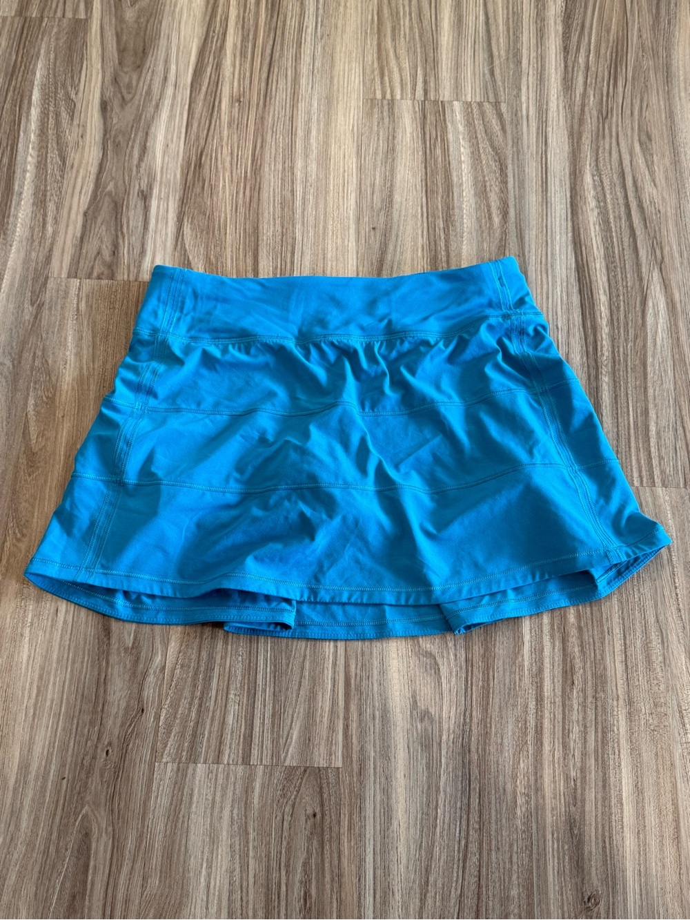 lululemon athletica Pace Rival Mid-Rise Turquoise Athletic Skort - Picture 3 of 9